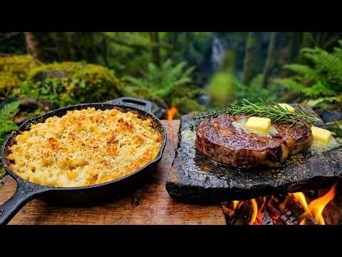 Steak & Mac and Cheese: Ultimate Campfire Comfort Food 🔥