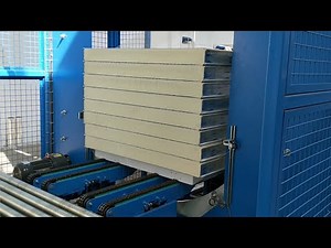 Sandwich Panel Packing Machine factory working video - Formetal Technology