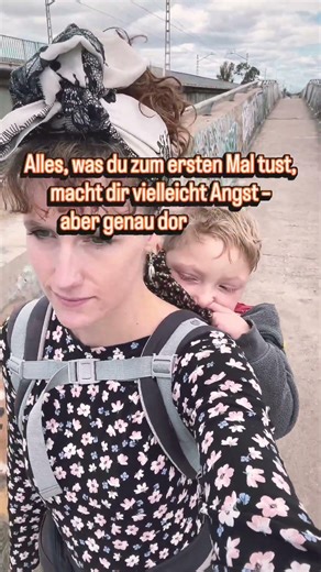 Letztes Jahr Angst, heute vertraut. Ich gehe denselben Weg – und wachse daran. 🌿 #rausausdemsystem