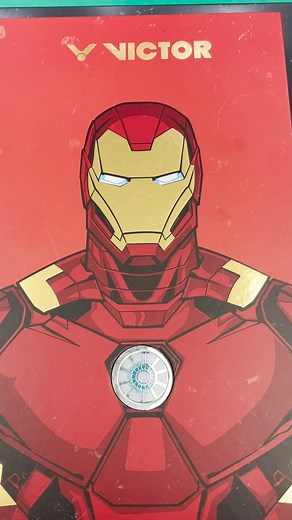 366K views · 629 reactions | Unleash your inner hero with Victor’s Iron Man Edition racket! Crafted for power, speed, and precision, it’s built for players who dare to take their game to the next level. Elevate every swing with Victor IronMan Racket. #VICTOR #MARVEL #IronMan #VICTORIndia #TeamVICTOR #ReadytoWin #Victorsport #Ultimatevictory | VICTOR India | Facebook