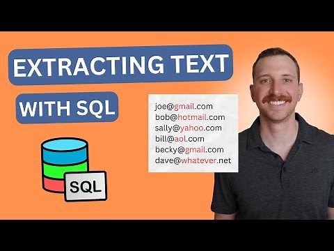 How to Extract a Specific Piece of Text using SQL