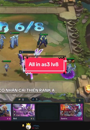 Cầm Cố Để All In Con AS3 Ở LV8: Cái Kết Mãn Nhãn