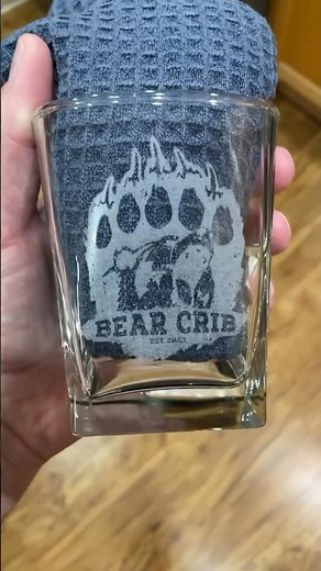 Glass laser engraving with the Xtool D1 Pro laser