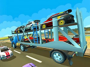 Play Cargo Euro Truck Drive Car Transport New | Free Online Games. KidzSearch.com