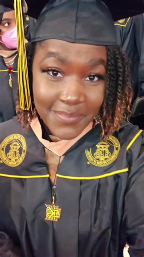 I did it....inspite of my health issues...a cancer scare.. job craziness...and life just life-ing......I. fought... through! Covid stopped me from walking across the stage for my first 3 degrees.....but not this one...I deserve this...I deserve this....I deserve this❤️💪🏾👑 #techbaddie #msis #ksualumni #graduation #graduate ....thank you to God....my family...and my man...thank you to my man...for being my biggest cheerleader. I love you to life😘