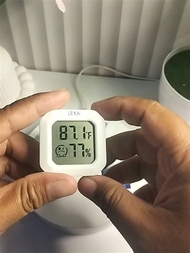 Leka Mini Humidity Meter #leka #minihumiditymeter #humiditymeter #pengukursuhu #fypシ゚viral