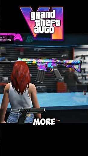 GTA 6 Weapons Are INSANE 🔥 #gta6 #rockstargames #gta6leaks