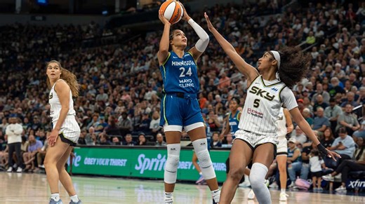 Lynx's Napheesa Collier's 2-word response to selecting Paige Bueckers in WNBA All-Star Draft