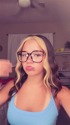 im here to listen #fypシ゚viral #tanktop #tanlines #brunette #glasses | tank top