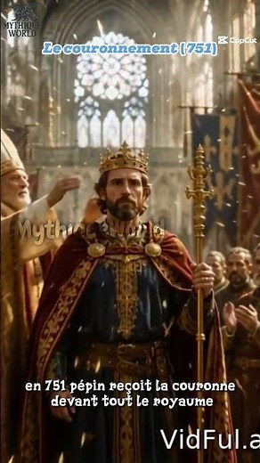 Pepin the Short: Charlemagne's Father 👑| History Explained Simply | History | MythiqueWorld