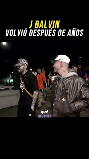 J BALVIN REUNION AFTER YEARS AT MIRADOR DE MEDELLIN 🤯