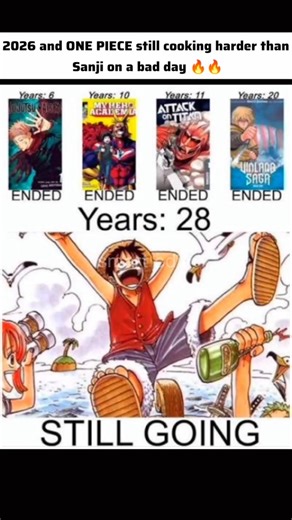 28 years later and Oda still drops peak every week