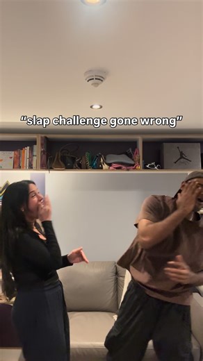 Ishika & Jayesh on Instagram: "it was a soul slap 🤣 comment if you wanna see more fun games ideas! [ follow, comment, love] #couple #funnycouple #funactivitywithher #slapchallenge #relatable #10kgoal #youshouldtry #relatable #trending #foryou"