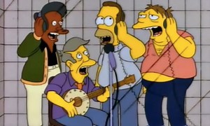 The baby who inspired 'Baby On Board' has written an episode of 'The Simpsons'