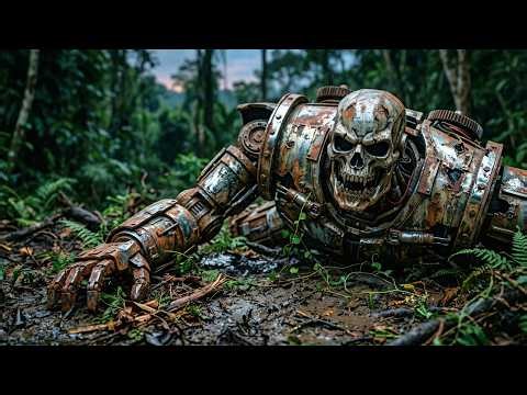 Aliens Found & Restored a Titanic Terminator T-800 Abandoned & Forgotten for 35 Years | ASMR Restore