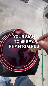Our Phantom Red is THAT color 🔥 🛒 Shop at thespraysource.com #thespraysource #tss #alphaautomotivepaint #alphacustom #kustomkulture #carpaint | The Spray Source