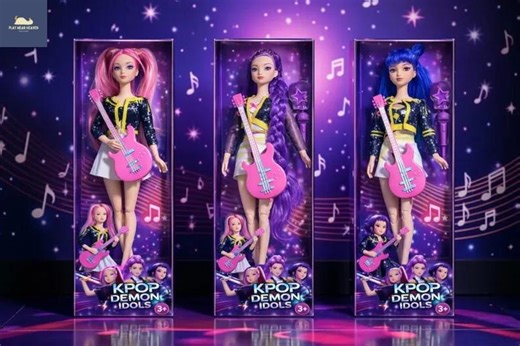 K-pop Demon Hunter Dolls Set – 12” Anime Fashion Collectible Toys (rumi, Zoey, Mira) - Etsy