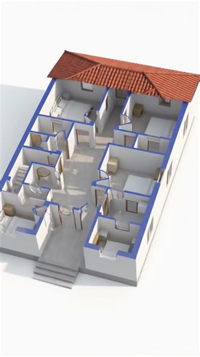 Convert 2D House Plan to 3D in Minutes! #cadhubmastery #sketchup