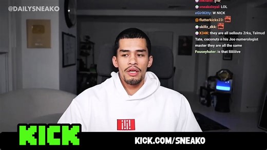 SNEAKO fully explains why he’s getting ATTACKED by influencers like Nick Fuentes and Andrew Tate, saying it’s because he’s Muslim 😳😲“The reason they attack me is because when I became Muslim, it defeats all of these subculture ideologies within the manosphere. I don’t attack people... I criticize what they do, and my belief is you can still be friends with people you disagree with. Islam is the truth and they can’t destroy it… so what they try to do is destroy the believer. I defend these peop