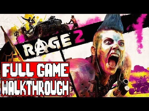 RAGE 2 Full Game Walkthrough - No Commentary (#Rage2 Full Game Playthrough)