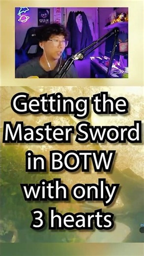 Finally getting the Master Sword in Breath of the Wild #shorts