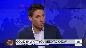 ABC News' Whit Johnson the novel coronavirus cases in New York: "As of right now, we have the six positive tests, but officials are warning they're just starting to ramp up the testing process here so they're telling people expect more positive cases." https://abcn.ws/2VM1uT0 | ABC News Live