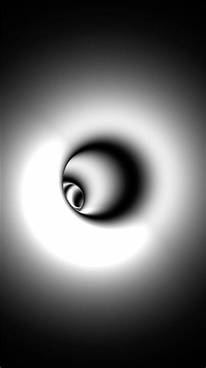 Sevilla Black White Optical Vortex Loop #shorts #black #vortex #white #loop #zoom #optical #illusion