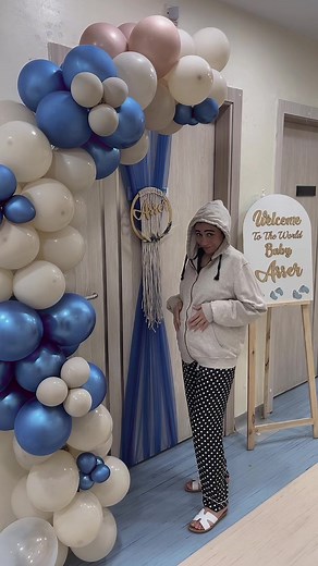 ‏My baby’s room decorations by @Leila_Eventique 🫶🏽🫶🏽