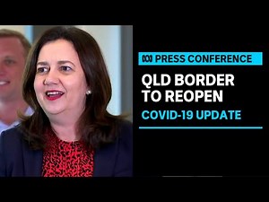 Qld to open border to NSW from November 1: Full press conference | ABC News