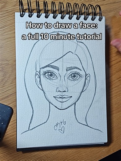 How to Draw a Face: Full 10-Minute Drawing Tutorial