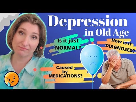 Geriatric Depression - is it normal for old people to be sad? Diagnosis of Depression