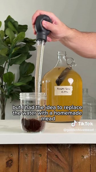 This coffee infused mead did not turn out how I expected. We’re going to need a bigger batch…