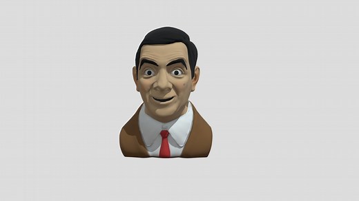 Mr Bean - 3D model by mukul