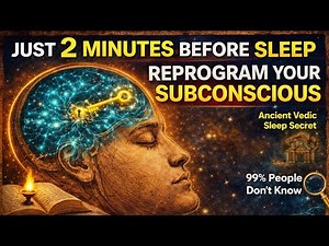 Reprogram Your Subconscious Mind While Sleeping | 2 Minute Night Routine