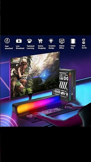 Maximize Your Gaming Experience with the HP RGB Gaming Desktop!