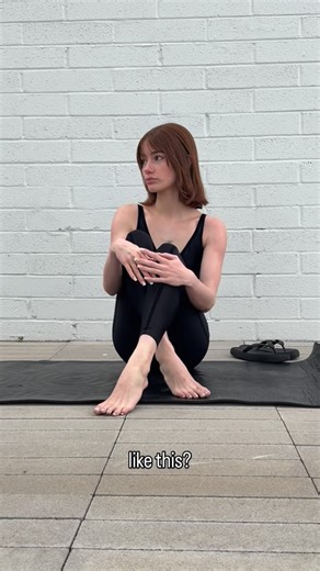 amber on Instagram: "relaxed VS posed help me decide #redhead #yoga #pilates #feet #usa"