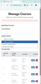 School Management System Using Php and MySQL #mysql #php #project #tutorial