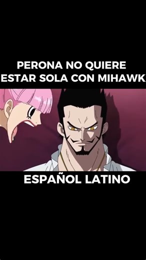 PERSONA no QUIERE estar SOLA con MIHAWK en ONE PIECE #anime #manga #onepiece | Momentos del Anime que Jamas Olvidare
