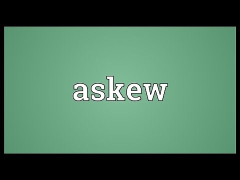 Askew Meaning