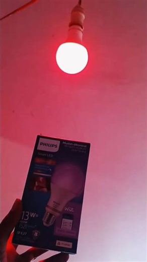 Lampu Philips Smart LED #viral #shortvideo #shortvideo #viralvideo #komedi #led #philips #fyp #viral