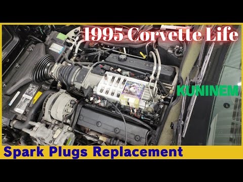 Complete guide to replacing spark plugs in a Corvette, C4 Corvette life, how to change spark plug...