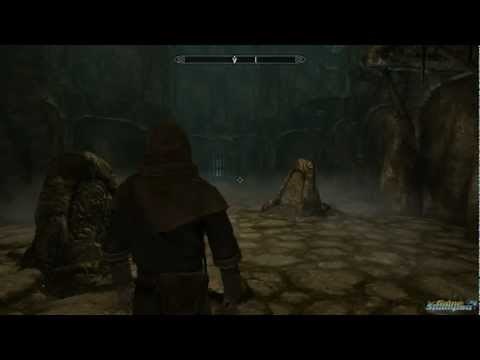 Skyrim Ustengrav Depths gate puzzle solution video tutorial