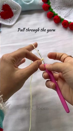 Easy single crochet for beginners 💛 #crochetforbeginners #crochet