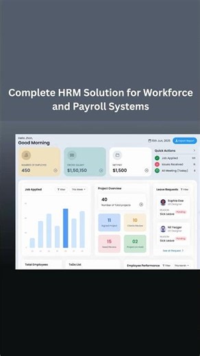 Complete HRM Solution for Workforce and Payroll Systems