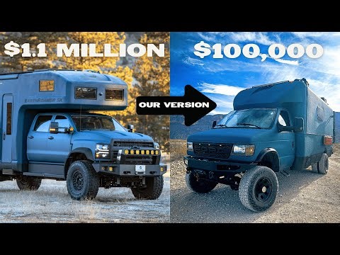 We Built Our Own EarthRoamer for $100K - Full Exterior Van Tour