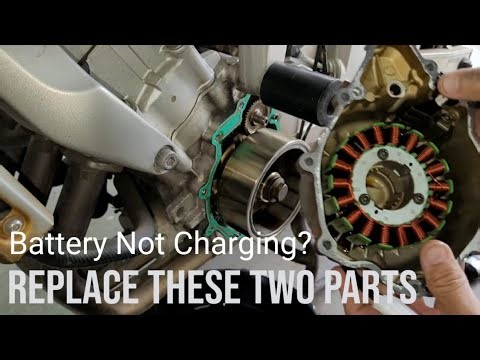 Motorcycle Battery keeps Dying When Riding? Replace The Stator And Rectifier