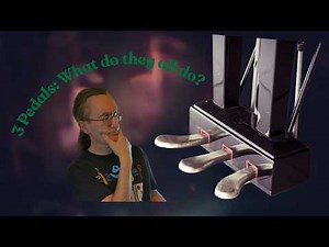 What do those 3 piano pedals actually do? How They Work on a Digital and Grand!