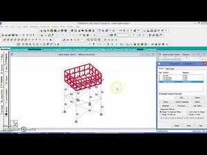 Modelling of Steel water Tank part 1