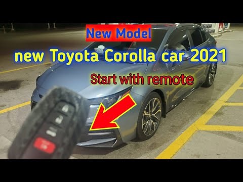 Toyota Corolla Car 2020 SE Remote Start with Factory Key
