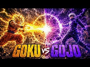 GOKU vs GOJO Full Fight 🔥 | Ultimate Super Saiyan Battle (4K Anime CGI)